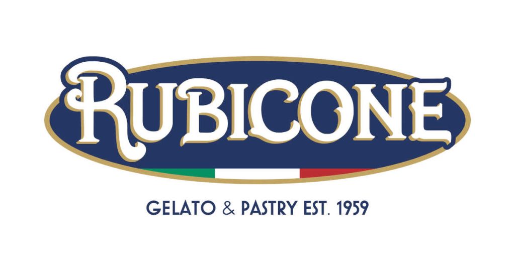 Logo Rubicone Gelato & Pastry 1959